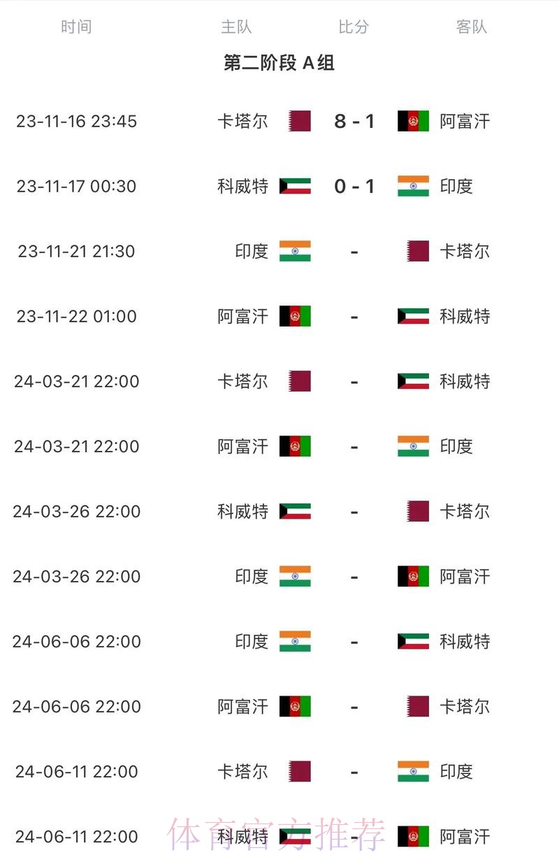 2026世界杯赛程最新最新时间表官网入口